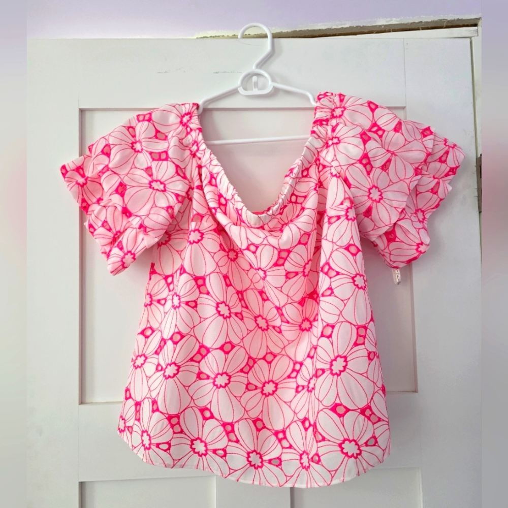 NWT Lilly Pulitzer Eyelet Top